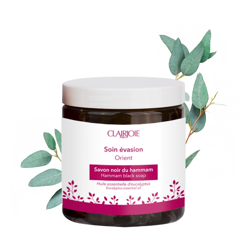 Natural black soap with eucalyptus for body scrub | Clairjoie Natural black soap with eucalyptus for body scrub | Clairjoie
