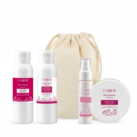 The beautiful and responsible organic cosmetics bag | Clairjoie
