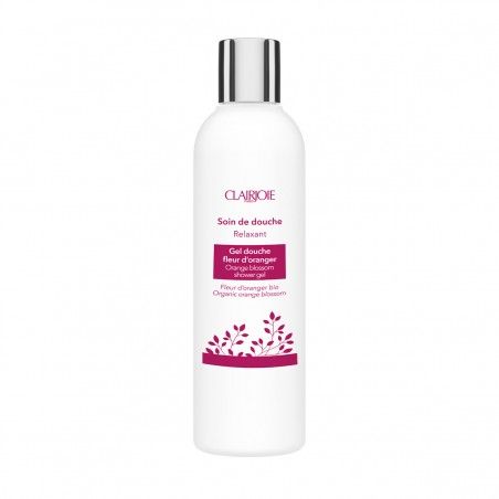 Organic orange blossom shower gel