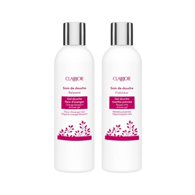 Duo gels douche menthe -...
