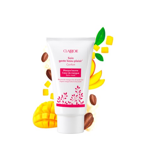 Masque cœur de mangue et ses actifs