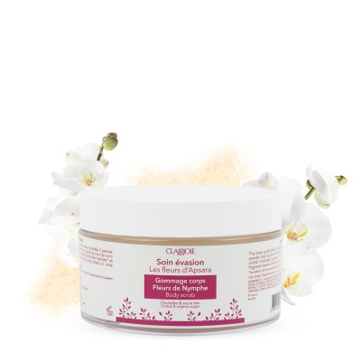 Gommage corps Fleurs de nymphe