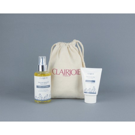 Duo Crème homme 3 en 1 50ml et Huile multi-usages 100ml