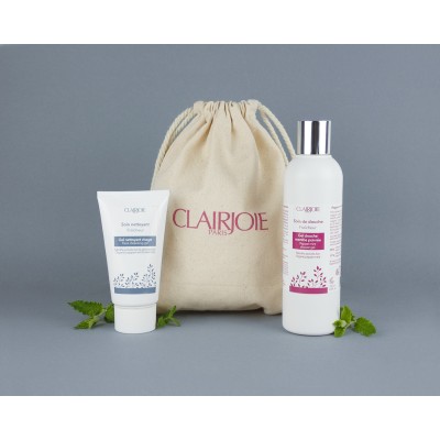 Mint bath gift pouch