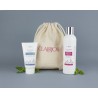 Ready to offer organic peppermint, man and woman | Clairjoie