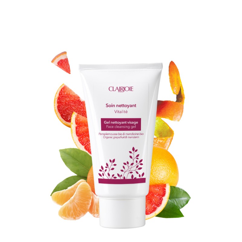 Gel nettoyant tonique aux agrumes