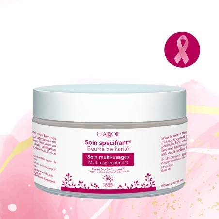 Certified organic fair trade shea butter Clairjoie