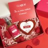 Box Cœur gourmand - Coffret massage gourmand Saint-Valentin