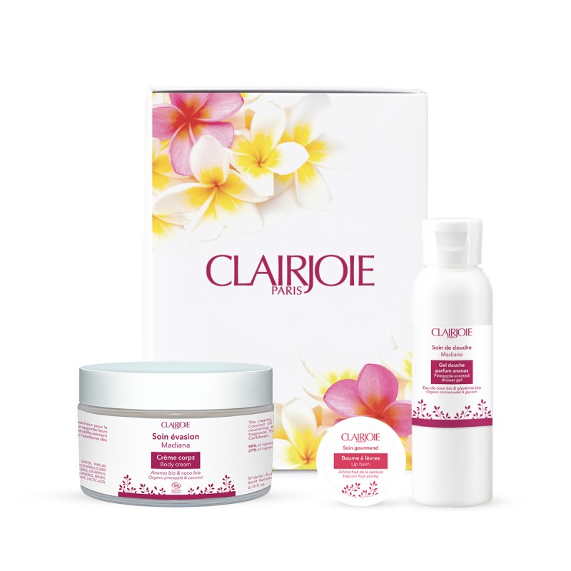Coffret des Tropiques | Soins corps bio fruits tropicaux