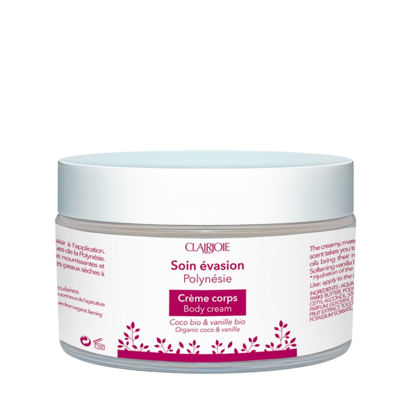 Crème corps rêvée des Vahinés® Clairjoie 200ml Crème corps rêvée des Vahinés® Clairjoie 200ml