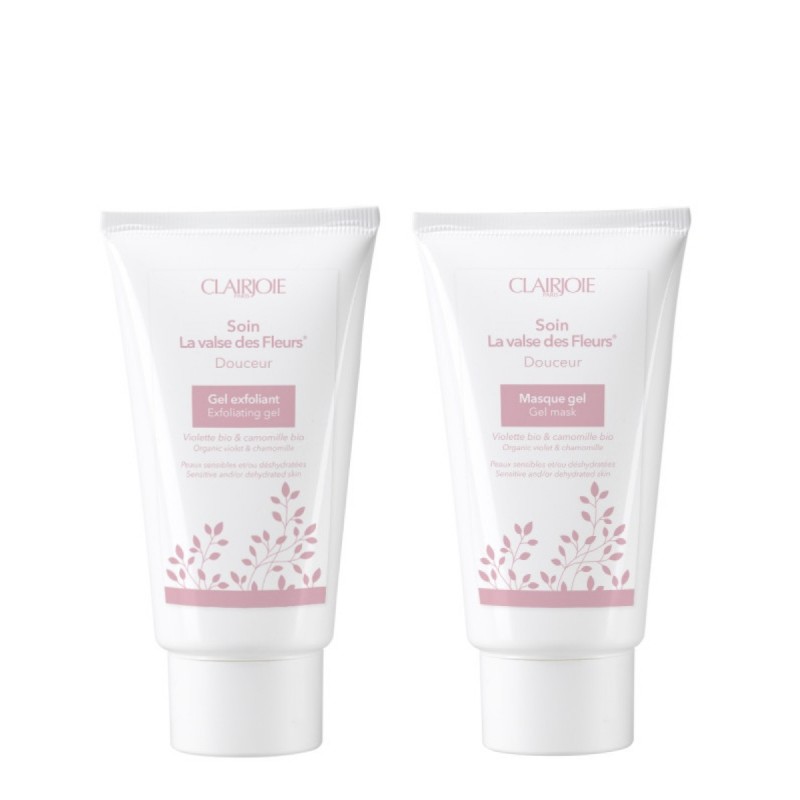 Duo gommage et masque douceur Duo gommage et masque douceur