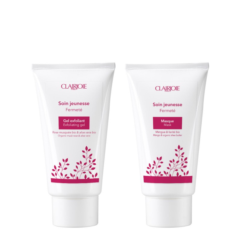 Duo gommage et masque anti-âge fermeté Duo gommage et masque anti-âge fermeté