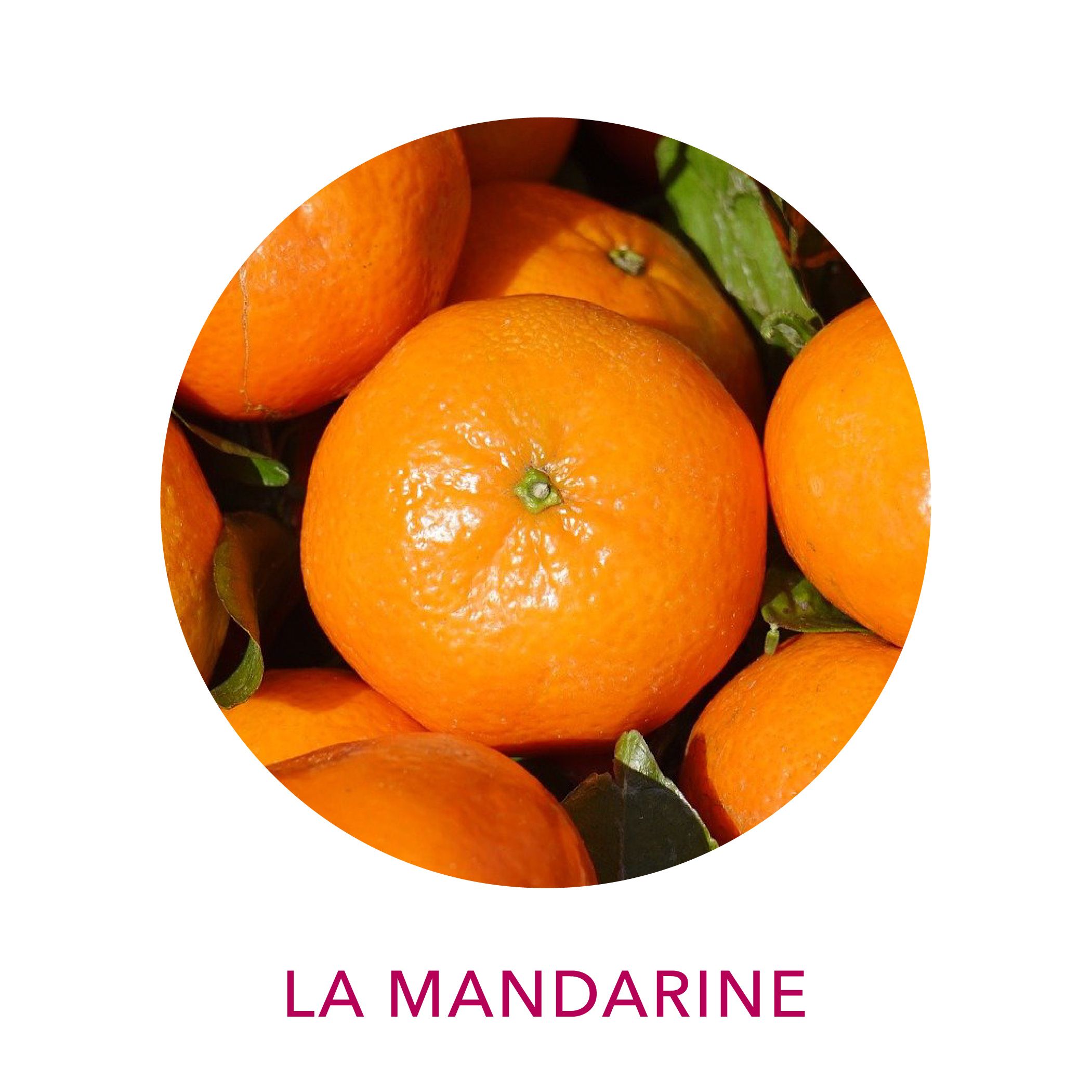Actif cosmétique Clairjoie mandarines