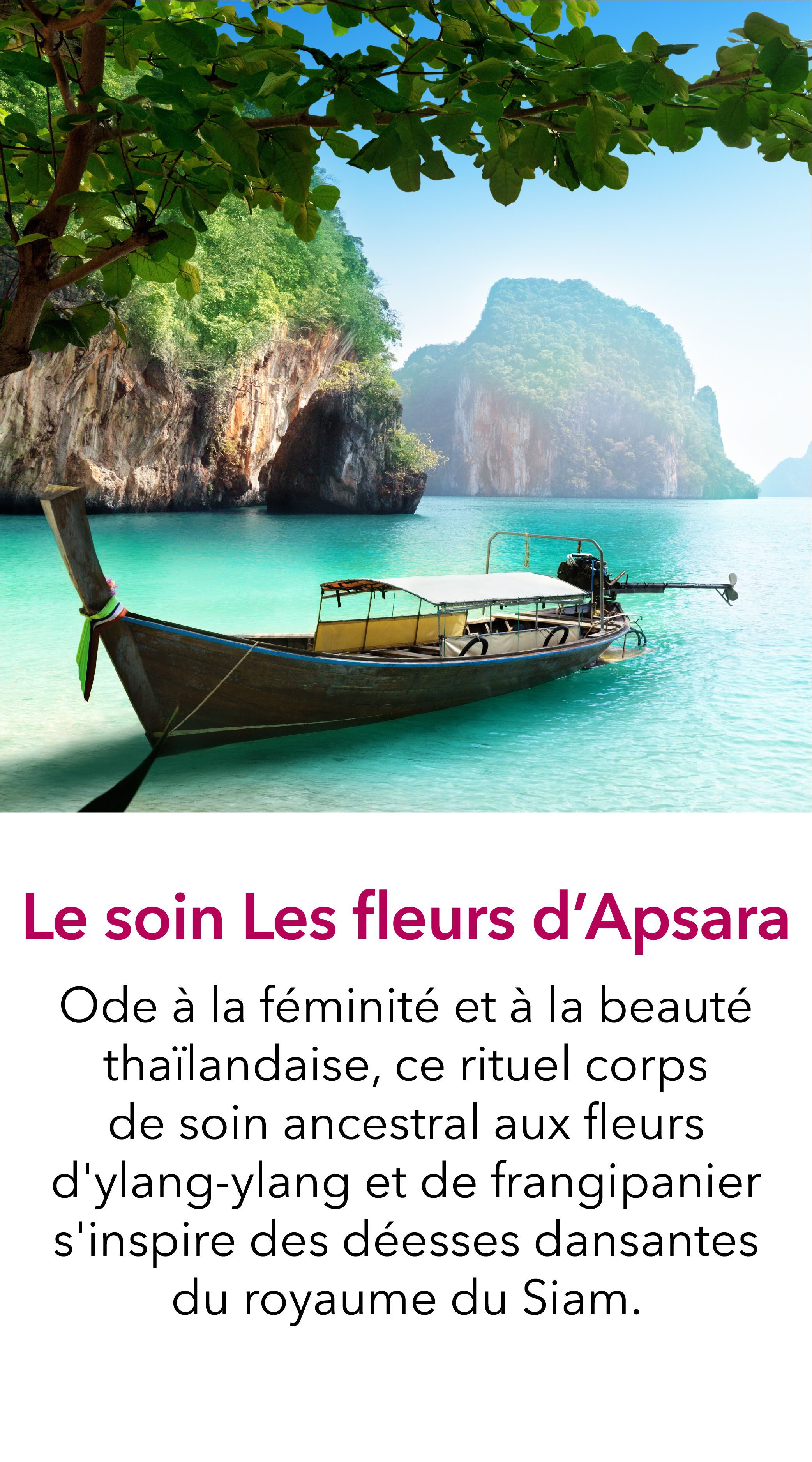 Le soin les fleurs d'Apsara