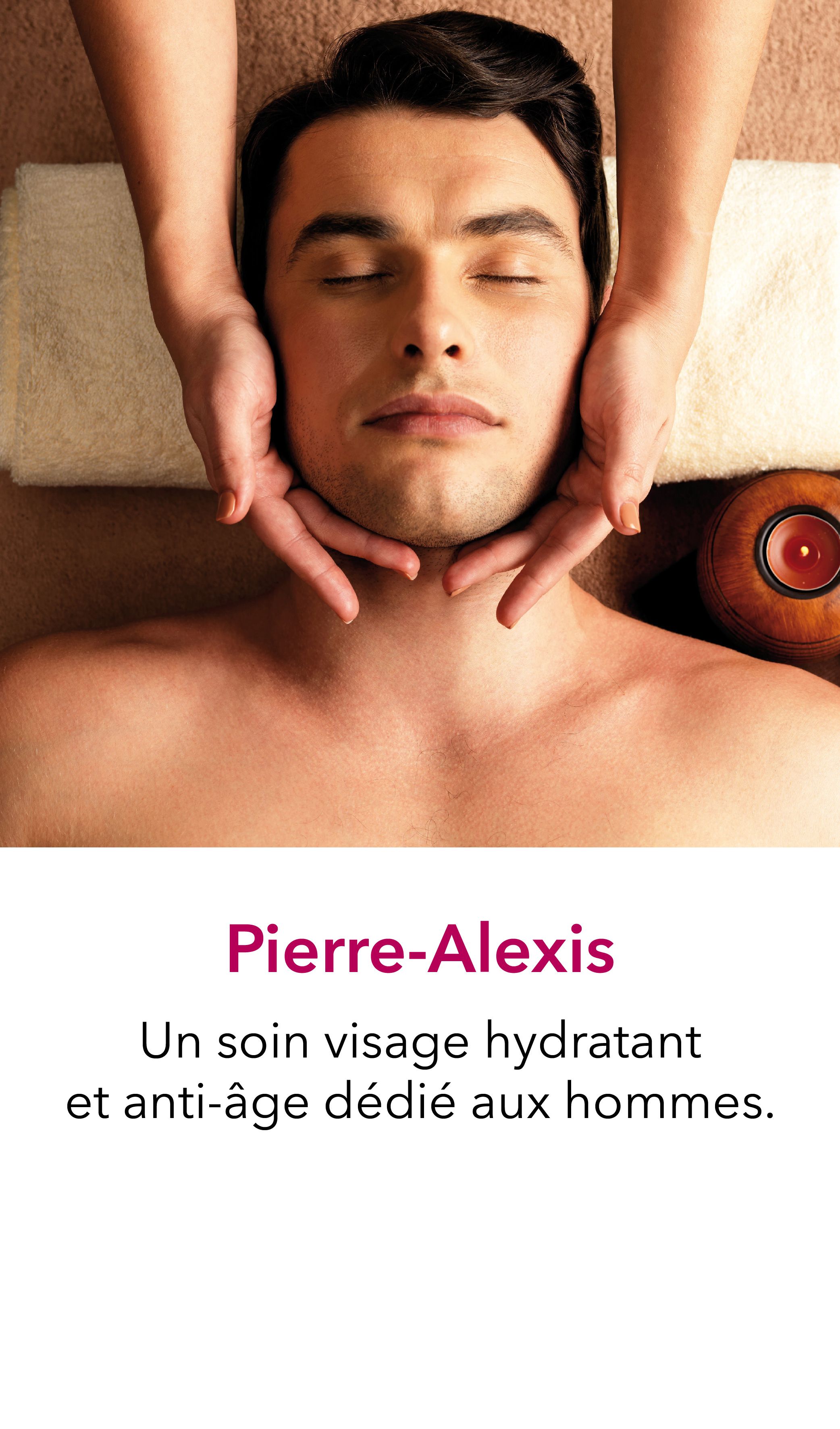 Le soin visage Pierre-Alexis