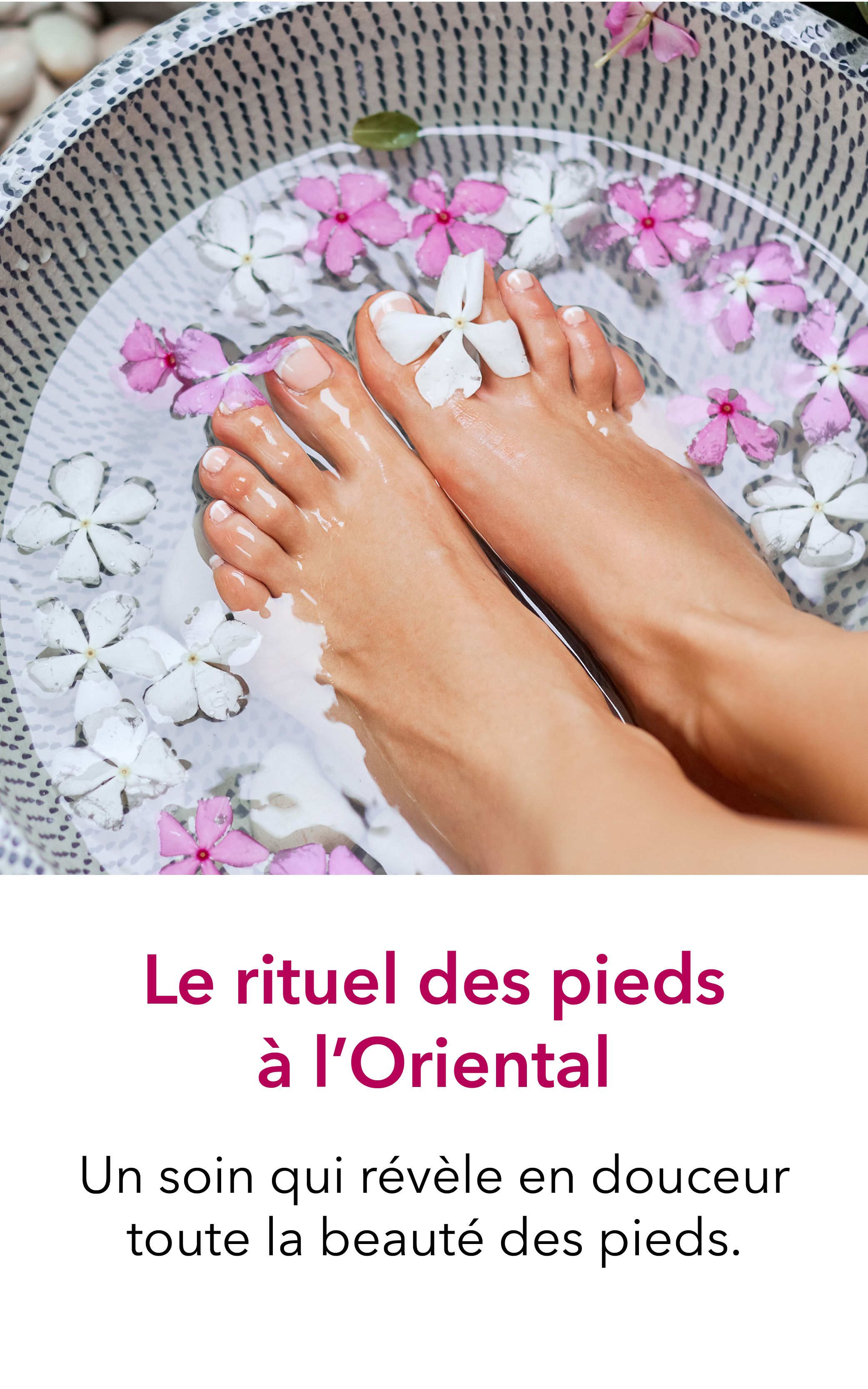 Le rituel des pieds à l'Oriental