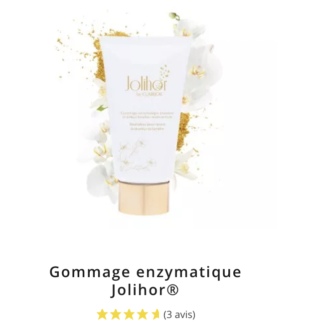 Gommage enzymatique Jolihor