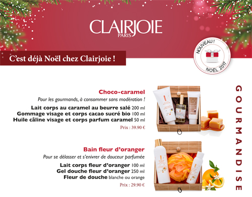 Nouveautes Noel 2017