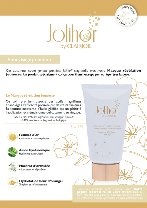 Masque fondant premium Jolihor