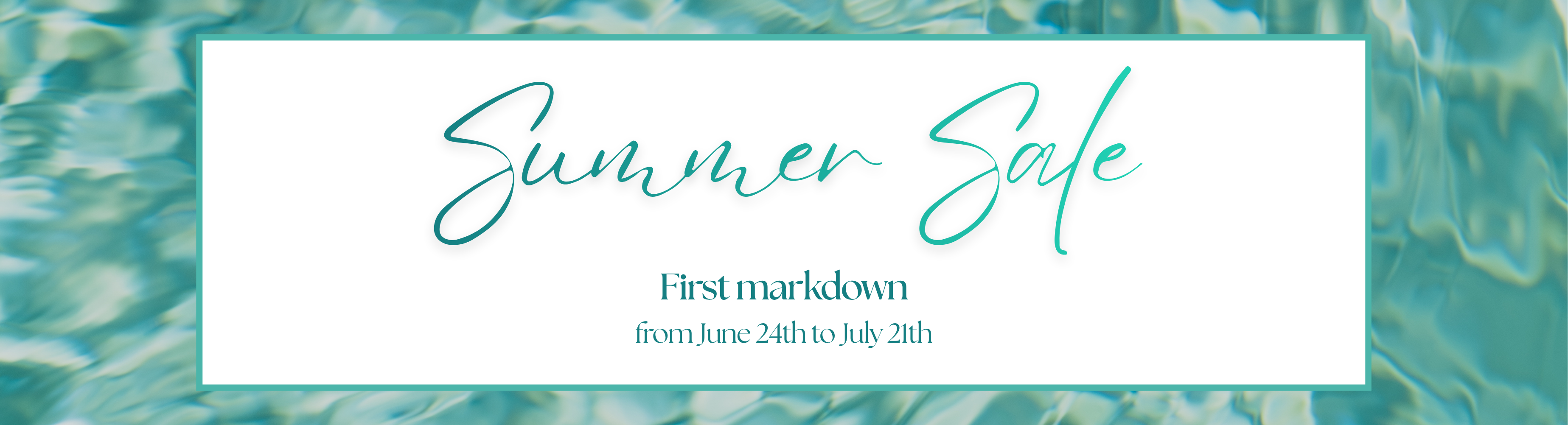 Summer Sale